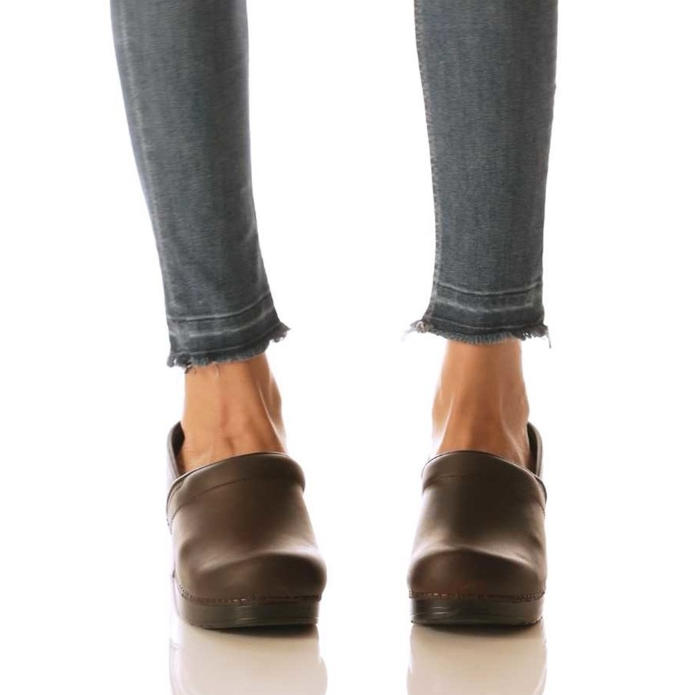 Dansko Women’s Clog Brown Leather size 40